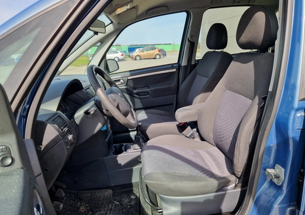 Opel Meriva cena 7900 przebieg: 157000, rok produkcji 2007 z Żary małe 106